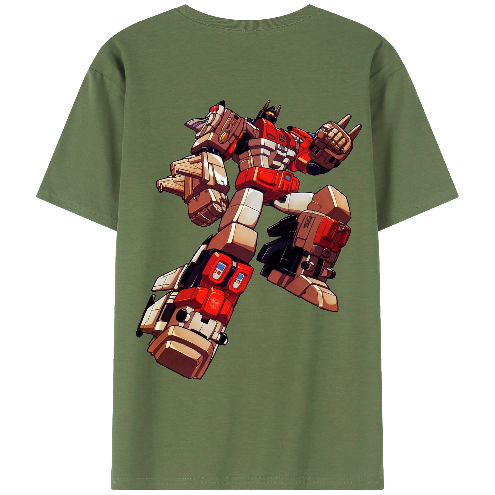 （画像用）  綿100％ メンズ半袖Tシャツ（バックプリント） 通気性